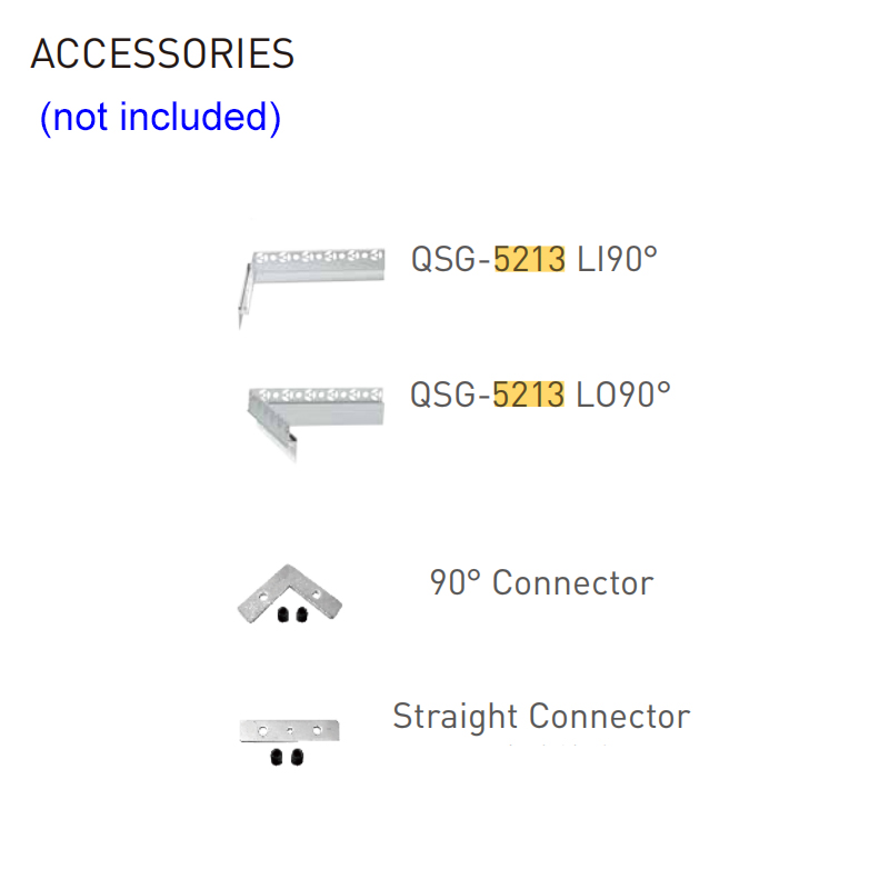 Drywall LED Aluminum Baseboard For 8mm Strip Light Drywall LED Aluminum Baseboard For 8mm Strip Light
